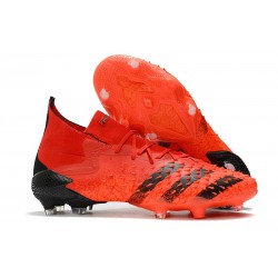 Buty Piłkarskie Adidas Predator Freak.1 FG Czerwony Czarny