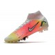 Nike Mercurial Superfly 8 Elite AG-Pro Biały Czerwony Srebro