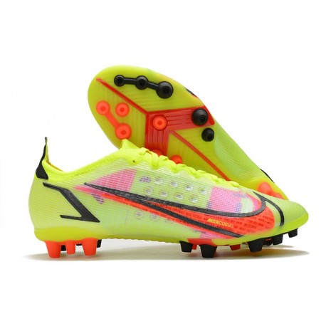 Buty Nike Mercurial Vapor 14 Elite AG Volt Czerwony Czarny