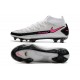 Buty piłkarskie Nike Phantom GT Elite DF FG Biały Różowy Czarny