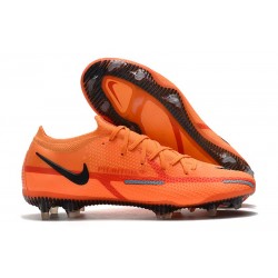 Nike Phantom GT2 Elite FG Buty Pomarańczowy Czarny