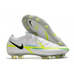 Nike Phantom GT2 Elite FG Buty Biały Czarny Niebieski