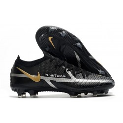 Nike Phantom GT2 Elite FG Buty Czarny Srebro Złoto