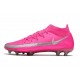 Buty piłkarskie Nike Phantom GT Elite DF FG Różowy Srebro