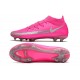 Buty piłkarskie Nike Phantom GT Elite DF FG Różowy Srebro