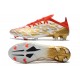 adidas X Speedflow.1 FG Korki Piłkarskie Złoty Biały Czerwony