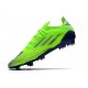 adidas X Speedflow.1 FG Korki Piłkarskie Zielony Fioletowy