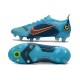 Buty Nike Mercurial Vapor XIV Elite SG Niebieski Pomarańczowy