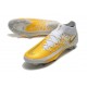 Buty piłkarskie Nike Phantom GT Elite DF FG Biały Złoto