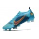 Buty Nike Mercurial Vapor XIV Elite SG Niebieski Pomarańczowy