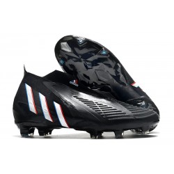 Korki Piłkarskie adidas Predator Edge+ FG Czarny Biały Czerwony
