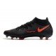 Buty Nike Phantom GT Elite DF FG Czarny Czerwony Ciemny Szary