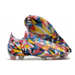 Buty adidas Predator Edge.1 Low FG Niebieski Czerwony