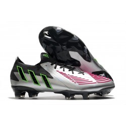 Buty adidas Predator Edge.1 Low FG Srebro Czarny Różowy