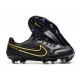 Nike Tiempo Legend IX Elite FG Czarny Złoty