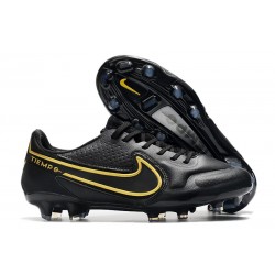 Nike Tiempo Legend IX Elite FG Czarny Złoty