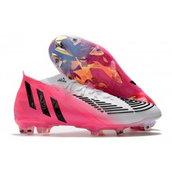 adidas Predator Edge.1 FG Buty Różowy Czarny Biały 