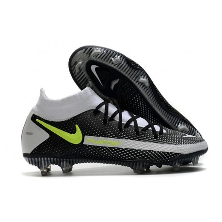 Buty piłkarskie Nike Phantom GT Elite DF FG Czarny Szary Zielony