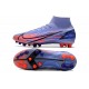 Nike Mercurial Superfly 8 Elite AG-Pro Mbappe Fioletowy Srebrny metalik