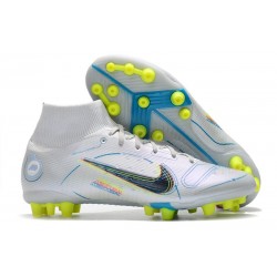 Nike Mercurial Superfly 8 Elite AG-Pro Szary Niebieski Czarny