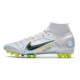 Nike Mercurial Superfly 8 Elite AG-Pro Szary Niebieski Czarny 