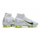 Nike Mercurial Superfly 8 Elite AG-Pro Szary Niebieski Czarny 