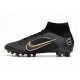 Nike Mercurial Superfly 8 Elite AG-Pro Czarny Złoto Srebro