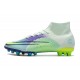 Nike Mercurial Superfly 8 Elite AG-Pro Dream Speed Zielony Fioletowy 