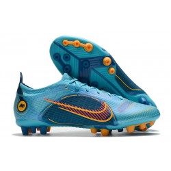 Buty Nike Mercurial Vapor 14 Elite AG Niebieski Pomarańczowy