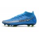 Nike Phantom GT Elite Dynamic Fit FG Niebieski Srebro