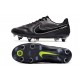 Nike Tiempo Legend 9 Elite SG-Pro AC Czarno Ciemny Smoke Grey Biały