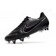 Nike Tiempo Legend 9 Elite SG-Pro AC Czarno Ciemny Smoke Grey Biały