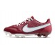 Nike Tiempo Legend IX Elite FG Czerwony Biały