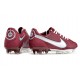 Nike Tiempo Legend IX Elite FG Czerwony Biały