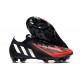 Buty adidas Predator Edge.1 Low FG Czarny Biały Czerwony 