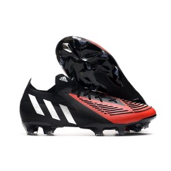 Buty adidas Predator Edge.1 Low FG Czarny Biały Czerwony 