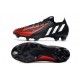 Buty adidas Predator Edge.1 Low FG Czarny Biały Czerwony 