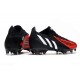 Buty adidas Predator Edge.1 Low FG Czarny Biały Czerwony 