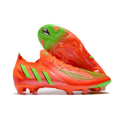 Buty adidas Predator Edge.1 Low FG Pomarańczowy Zielony