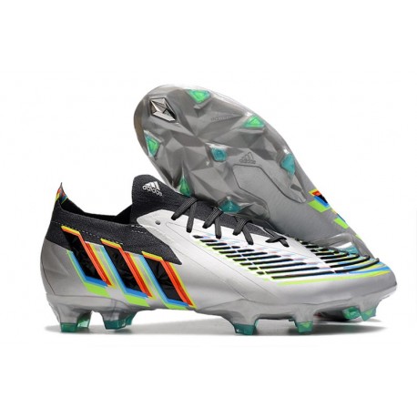 Buty adidas Predator Edge.1 Low FG Srebro Niebieski Zawistny