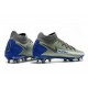 Nike Phantom GT Elite Dynamic Fit FG Srebro Niebieski