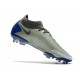 Nike Phantom GT Elite Dynamic Fit FG Srebro Niebieski