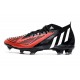 adidas Predator Edge.1 FG Buty Czarny Biały Czerwony 