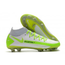 Nike Phantom GT Elite Dynamic Fit FG Biały Zielony