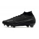 Nike Air Zoom Mercurial Superfly IX Elite FG Czarny 