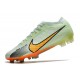 Nike Zoom Mercurial Vapor 15 Elite FG Zielony Pomarańczowy