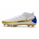 Korki Pilkarskie Nike Phantom GT Elite DF FG Biały Złoty