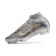 Nike Air Zoom Mercurial Superfly IX Elite FG Srebro