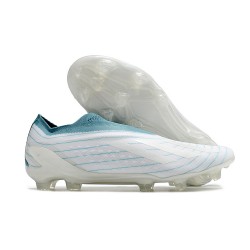 Buty Piłkarskie adidas Copa Pure+ FG Biały Wilczy Niebieski 