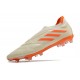Buty Piłkarskie adidas Copa Pure+ FG Biały Pomarańczowy 